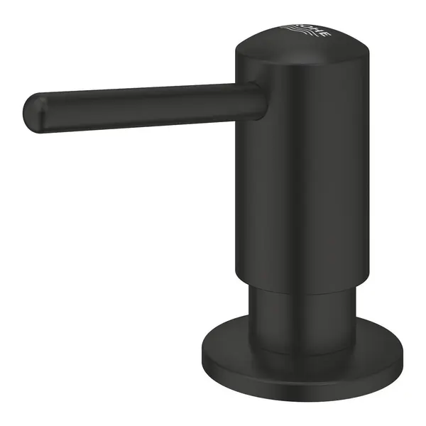 Dozator sapun lichid bucatarie Grohe 1021652430, Contemporary, 500ml, Negru mat