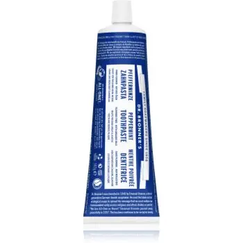 Dr. Bronner’s Peppermint pasta de dinti albitoare fara Fluor