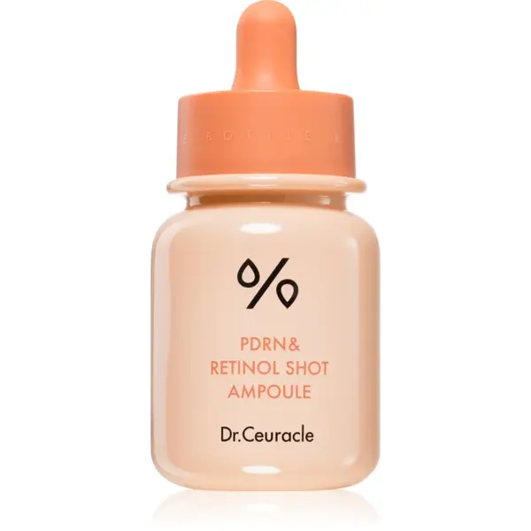 Dr.Ceuracle PDRN & Retinol Shot Ampoule ser facial anti-îmbătrânire cu efect de hidratare 30 ml