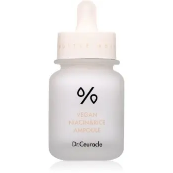 Dr.Ceuracle Vegan Niacin & Rice Ampoule ser cu efect iluminator pentru uniformizarea nuantei tenului