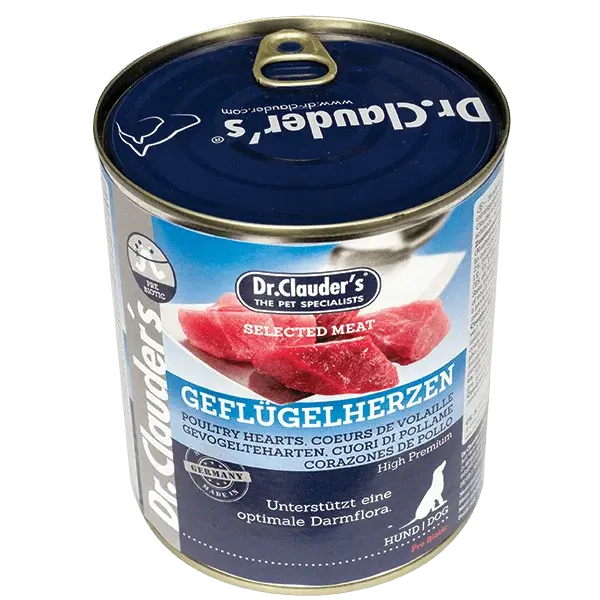 Dr. Clauder s Selected Meat Inimi de Pui, 800 g