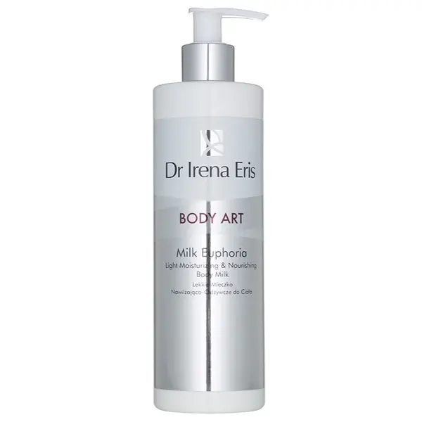 Dr Irena Eris Body Art Milk Euphoria cremă ușor hidratantă și loțiune de corp hrănitoare 400 ml