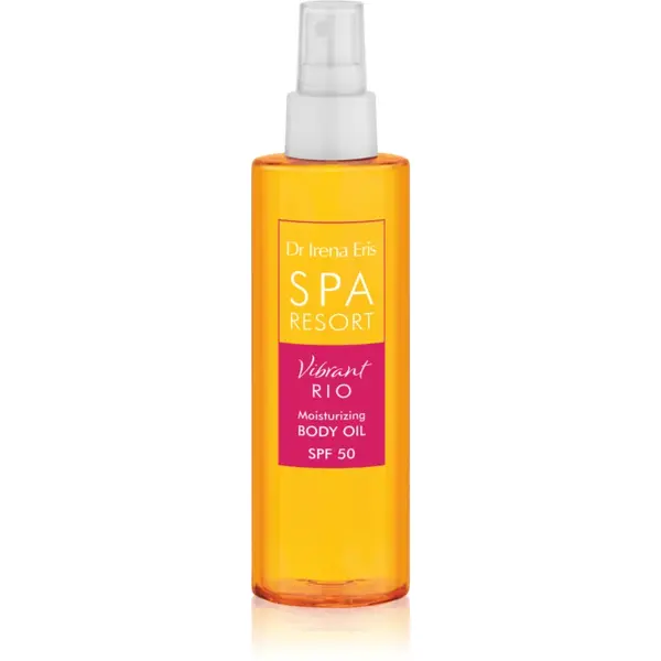 Dr Irena Eris SPA Resort Vibrant Rio ulei pentru îngrijire și bronzare cu efect de hidratare SPF 50 200 ml