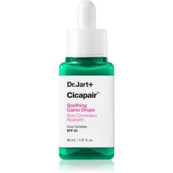 Dr. Jart+ Cicapair™ Soothing Camo Drops fluid nuanțator cu textura ușoară și SPF 20