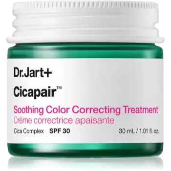 Dr. Jart+ Cicapair™ Soothing Color Correcting Treatment Crema intensiva impotriva inrosirii pielii. SPF 30