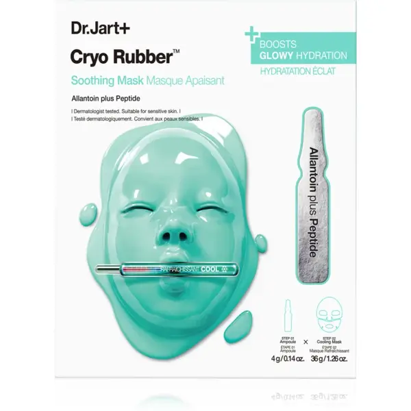 Dr. Jart+ Cryo Rubber™ Soothing Mask mască intensă cu hidrogel cu efect calmant 40 g