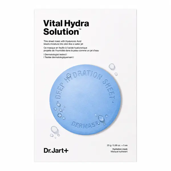 Dr.Jart+ - Dermask Vital Hydra Solution Mask Pack, 5 sheets
