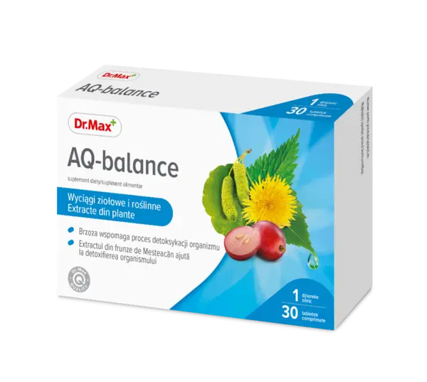Dr. Max AQ-Balance, 30 comprimate filmate