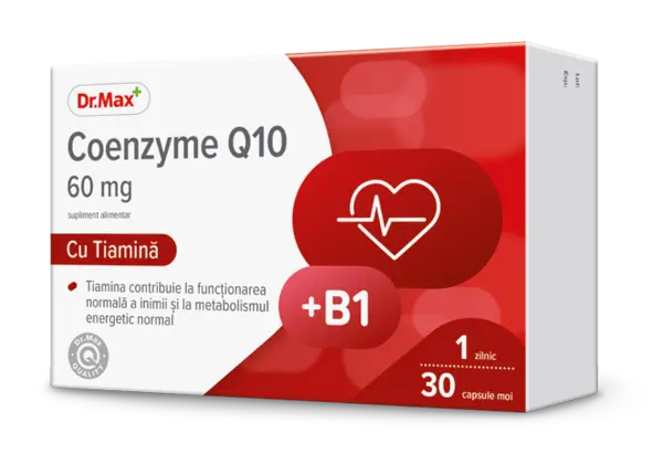 Dr. Max Coenzima Q10 60mg, 30 capsule moi
