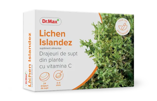 Dr. Max Drajeuri cu lichen islandez, 24 drajeuri