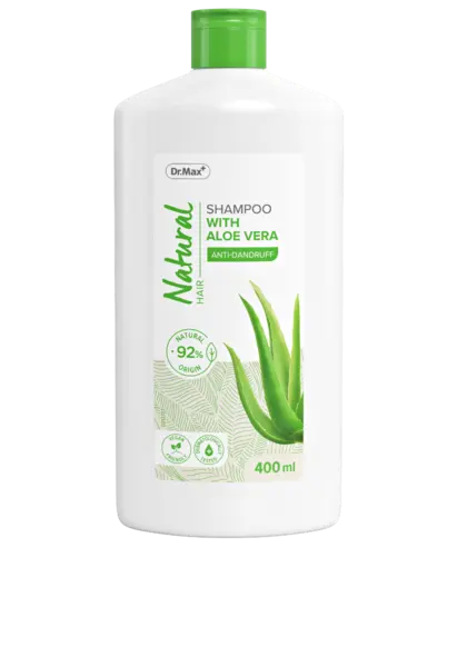 Dr. Max Natural Sampon cu aloe vera, 400ml