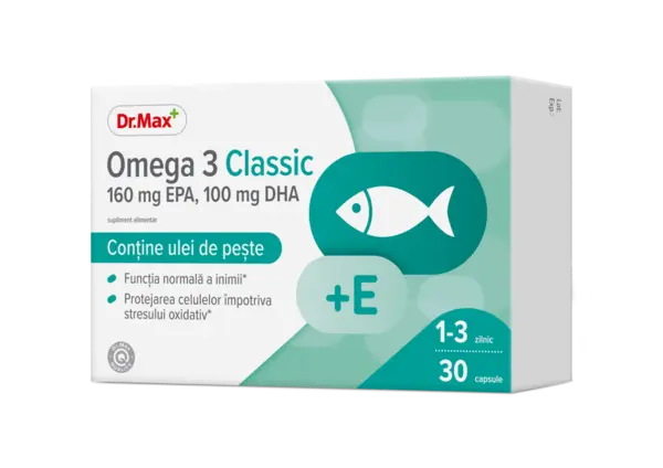 Dr. Max Omega 3 Classic, 30 comprimate moi