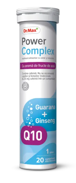 Dr. Max Power Complex, 20 comprimate efervescente