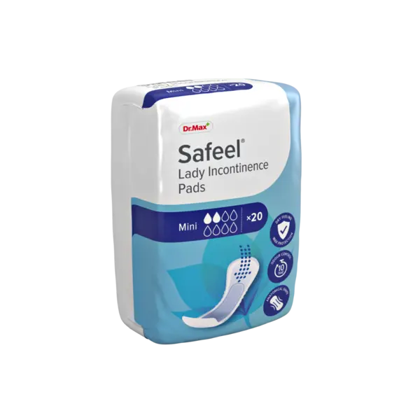 Dr. Max Safeel Absorbante pentru incontinenta mini, 20 bucati