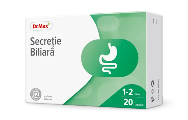 Dr. Max Secretie biliara, 20 capsule