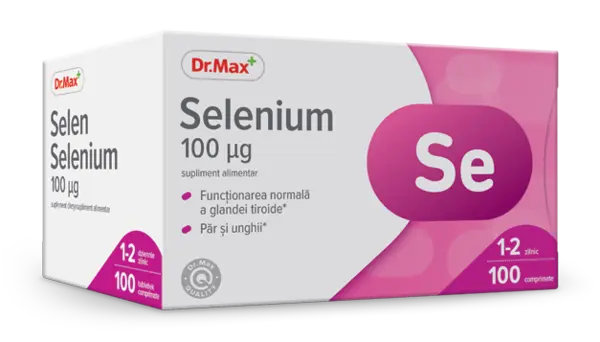 Dr. Max Selenium, 100 comprimate