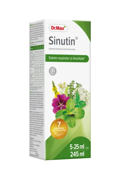 Dr. Max Sirop Sinutin, 245ml