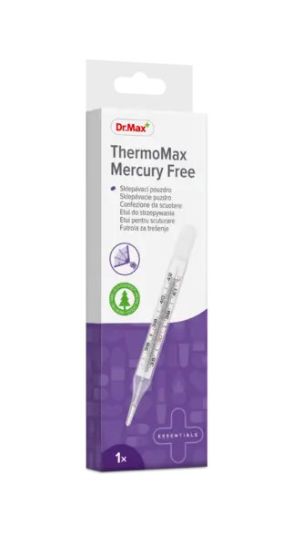 Dr. Max Termometru Thermomax Mercury Free, 1 bucata