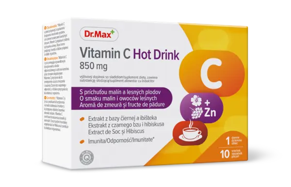 Dr. Max Vitamin C Hot Drink, 10 plicuri
