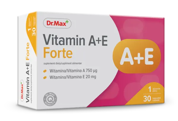 Dr. Max Vitamina A+E Forte, 30 capsule moi