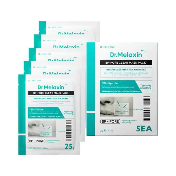 Dr.Melaxin - BP-Pore Clear Facial Mask - 5EA