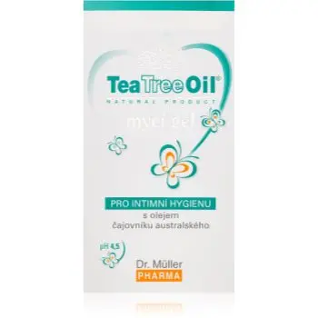 Dr. Müller Tea Tree Oil For intimate hygiene gel pentru igiena intima cu extract din arbore de ceai