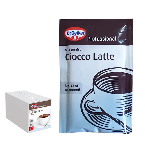 Dr Oetker ciocolata densa cutie 25 plicuri