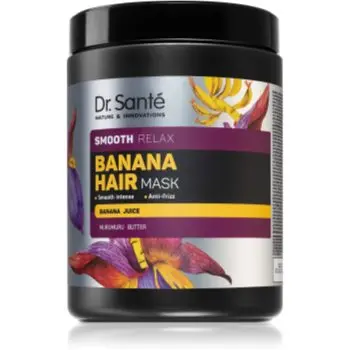 Dr. Santé Banana masca pentru hidratare si matifiere pentru par uscat