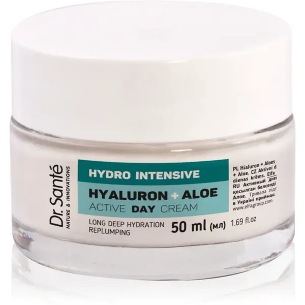 Dr. Santé Hydro Intensive Hyaluron + Aloe crema de zi cu aloe vera 50 ml