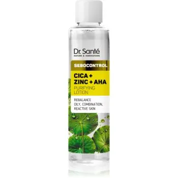 Dr. Santé Sebocontrol Cica + Zinc + AHA lapte pentru curatare pentru ten gras