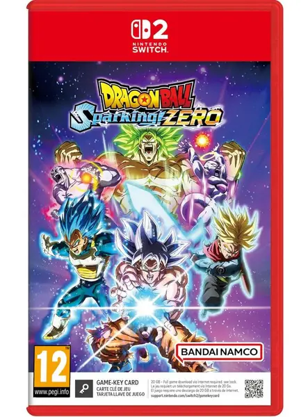 Dragon Ball Sparking Zero Game Key Card PlayStation 5|PC|Nintendo Switch|Xbox Series S/X