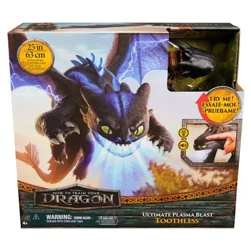 Dragon Interactiv Cu Efecte Luminoase - Cum Sa Iti Dresezi Dragonul (Negru)