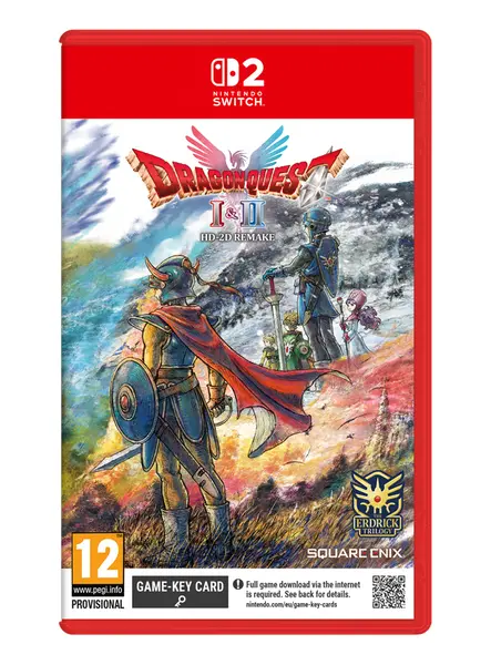 Dragon Quest I & II Remake Game Key Card PC|Nintendo Switch|Xbox Series S/X|PlayStation 5