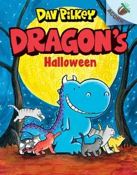 Dragon's Halloween: An Acorn Book (Dragon #4) (Library Edition), 4, Hardcover/Dav Pilkey
