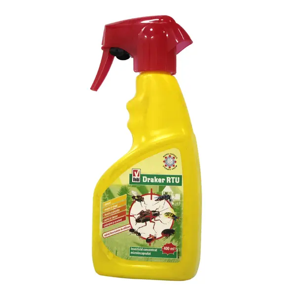 Draker RTU 400 ml insecticid ready to use muste, furnici, paianjeni - Default Title