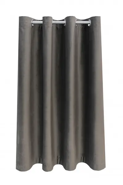 Draperie,Casa Deco Logistics, catifea SPRING ATMOSPHER CU INELE CAPSE INOX