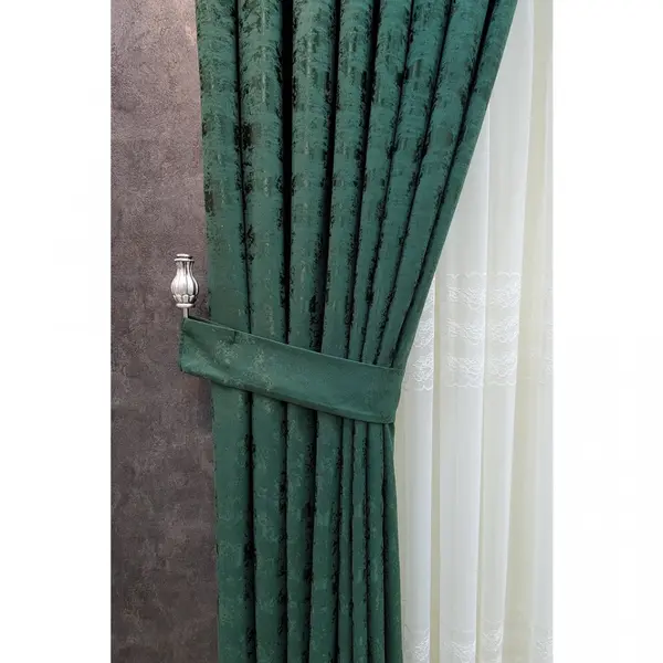 Draperie,Casa Deco Logistics,Everest 15 verde cu rejansa