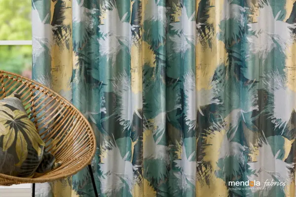 DRAPERIE CU REJANSA MENDOLA AMAZONIA VERDE C2