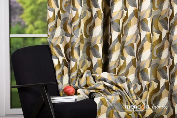 DRAPERIE CU REJANSA MENDOLA ARK mustar 06