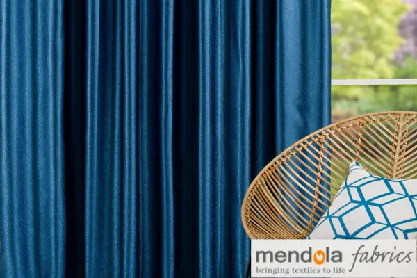 DRAPERIE CU REJANSA MENDOLA HELIOS ALBASTRU C3