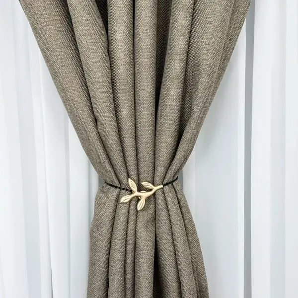 Draperie HoReCa TEXTURATA tip IN, 140cm latime x 260cm inaltime, cu TIV LAT, Grej