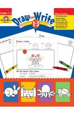 Draw...Then Write Grades 1-3 - Evan-moor Educational Publishers