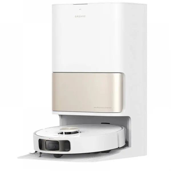 Dreame Aspirator robot Dreame L10s Pro Ultra Heat 7000Pa, mop rotativ DuoScrub, MopExtend, navigatie AI Pathfinder, statie DualBoost 2.0 cu golire automata, splare mop cu apa calda 58C, uscare cu aer cald, baterie 5200mAh, autonomie 200 min, control smar