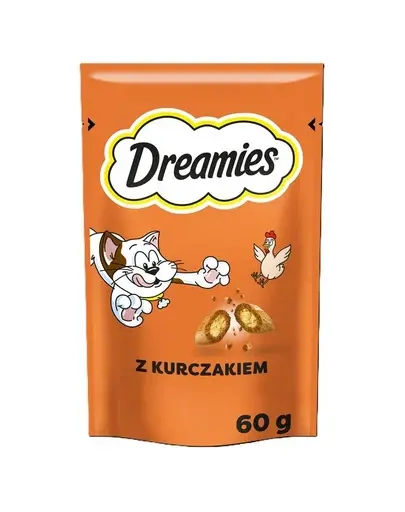 DREAMIES recompense pisici, cu pui 60 g