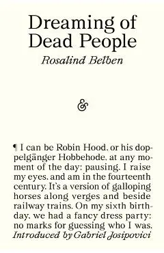 Dreaming of Dead People - Rosalind Belben