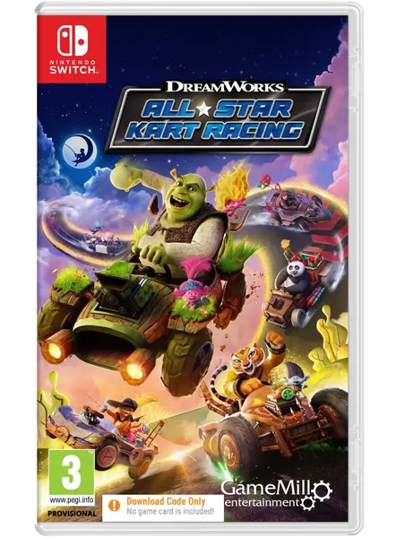 Dreamworks All Star Kart Racing (code In A Box)
