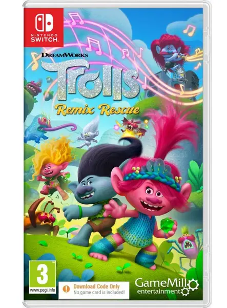 Dreamworks Trolls Remix Rescue Code In Box PC