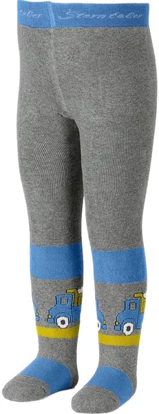 Dres termic pentru copii Sterntaler - Mașini, 68 cm, 4-5 luni, gri
