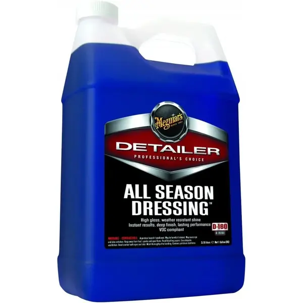 Dressing Exterior Meguiar s All Season Dressing Cauciuc Si Plastice 3.78L D16001MG