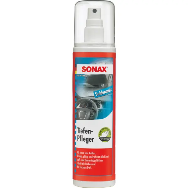 Dressing mat pentru plastice si materiale cauciucate din interior SONAX